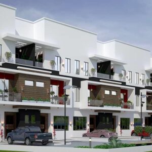 Construction Of 4 Bedrooms Luxury Apartment With An Elevator At No.3, Halilu Usman Street, Lifecamp, Abuja