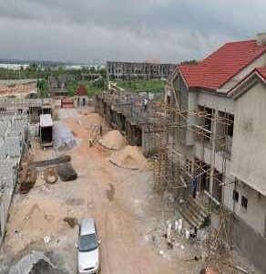 Construction of 4-bedroom Terrace Duplex 12